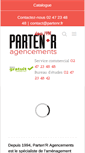 Mobile Screenshot of partenr.fr